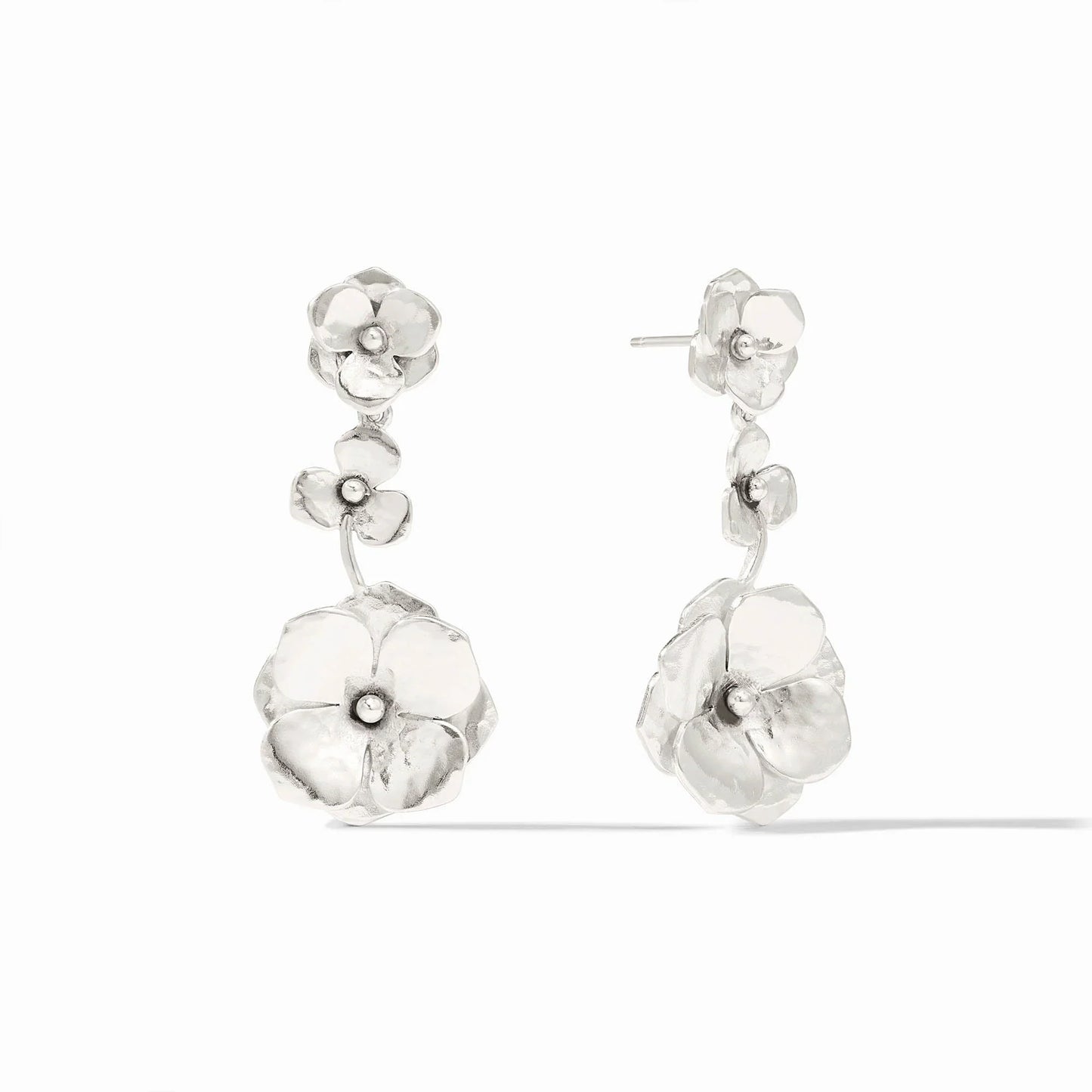 Bloom Tier Earring - Silver