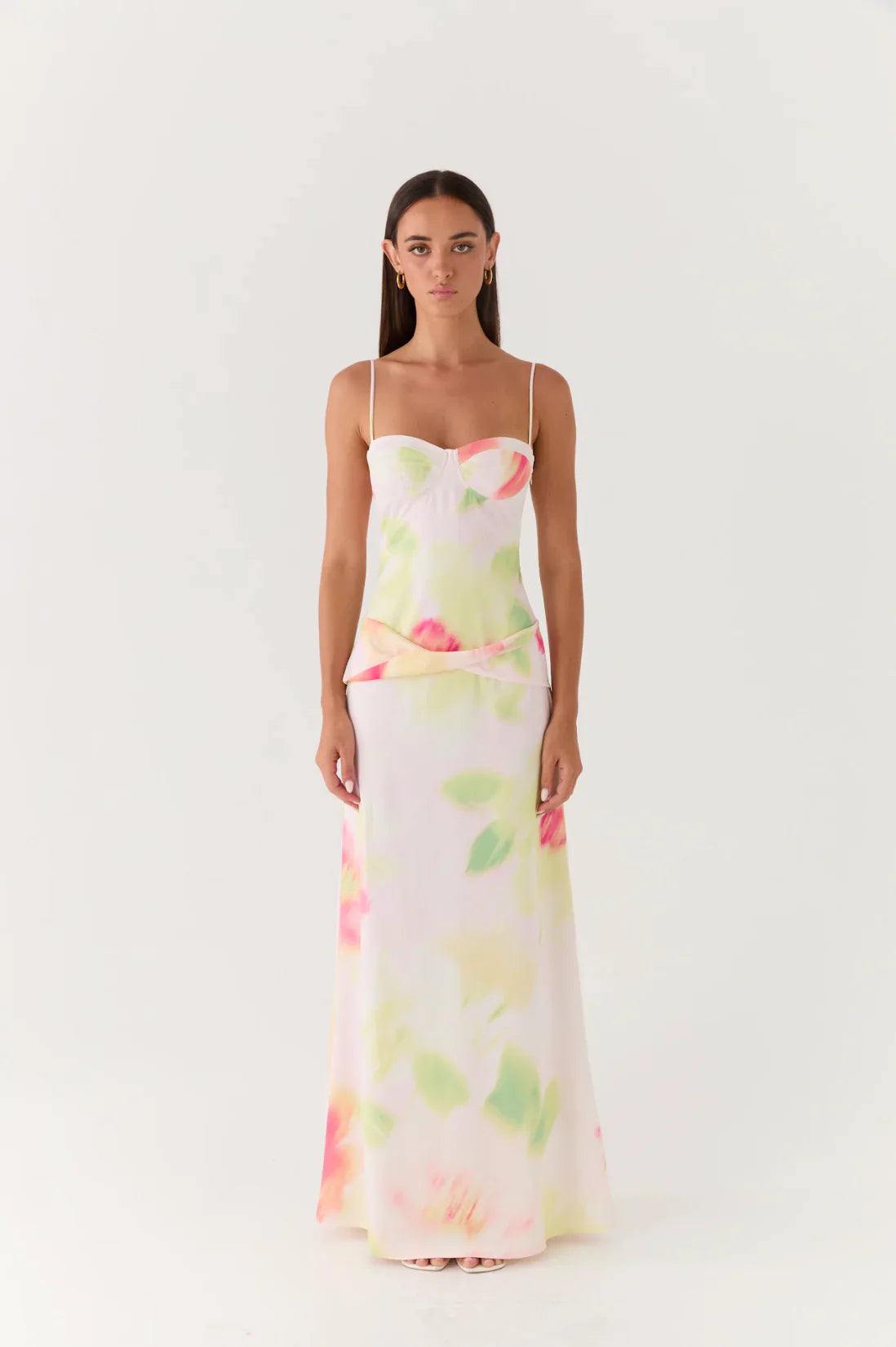 Burning Up Maxi Dress - Floral Romance