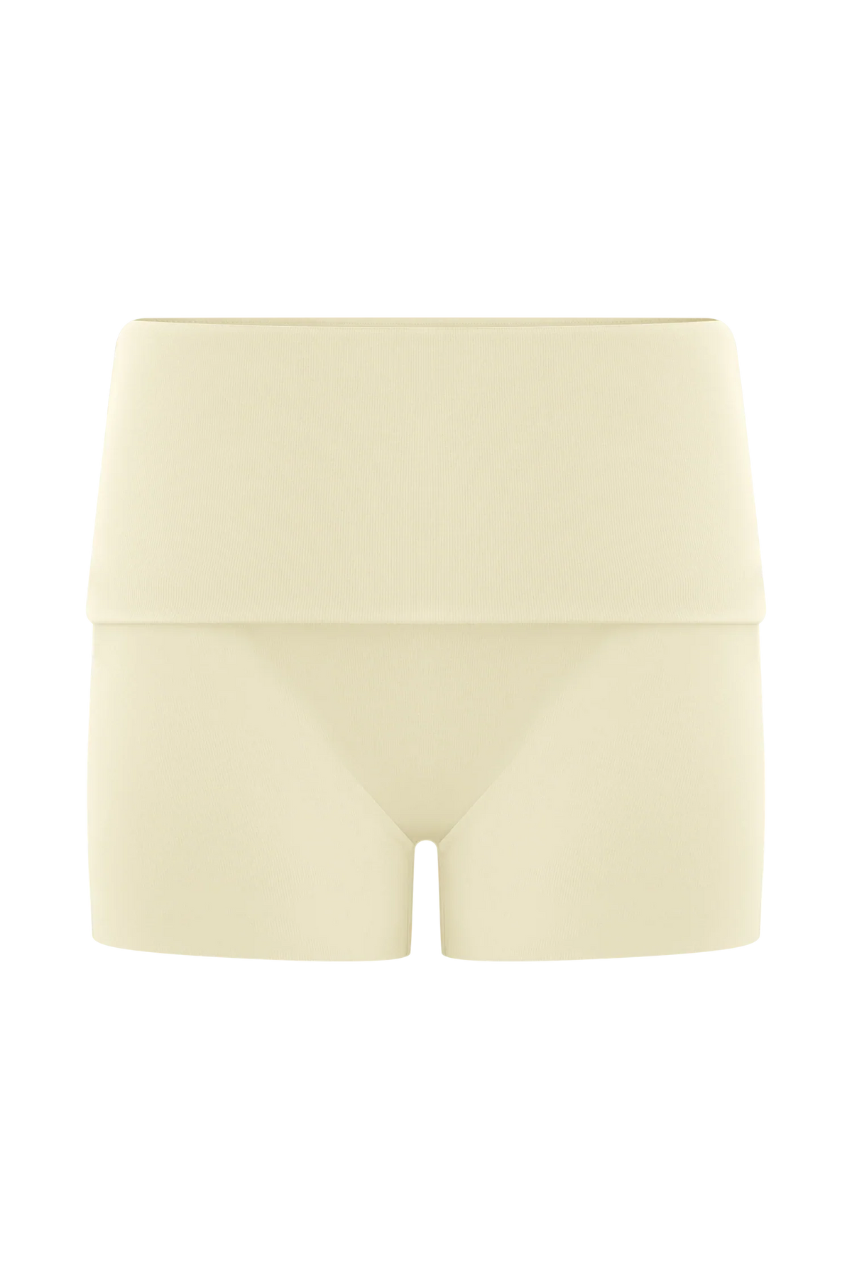 Birdie Fold Over Shorts Ivory