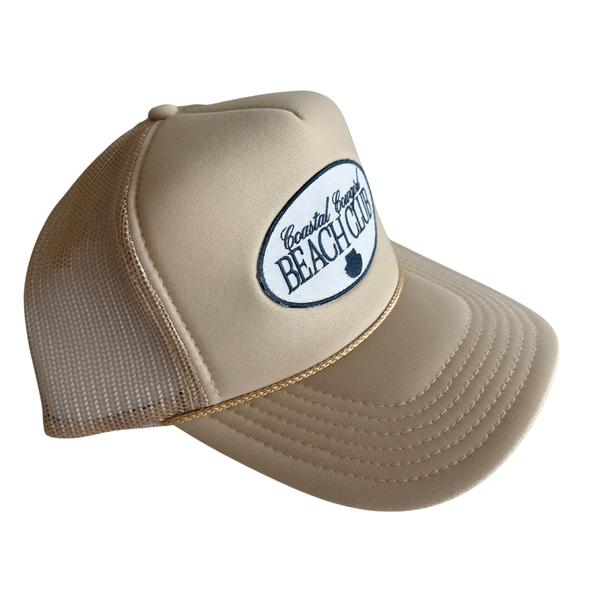 Coastal Cowgirl Beach Club Patch Trucker Hat