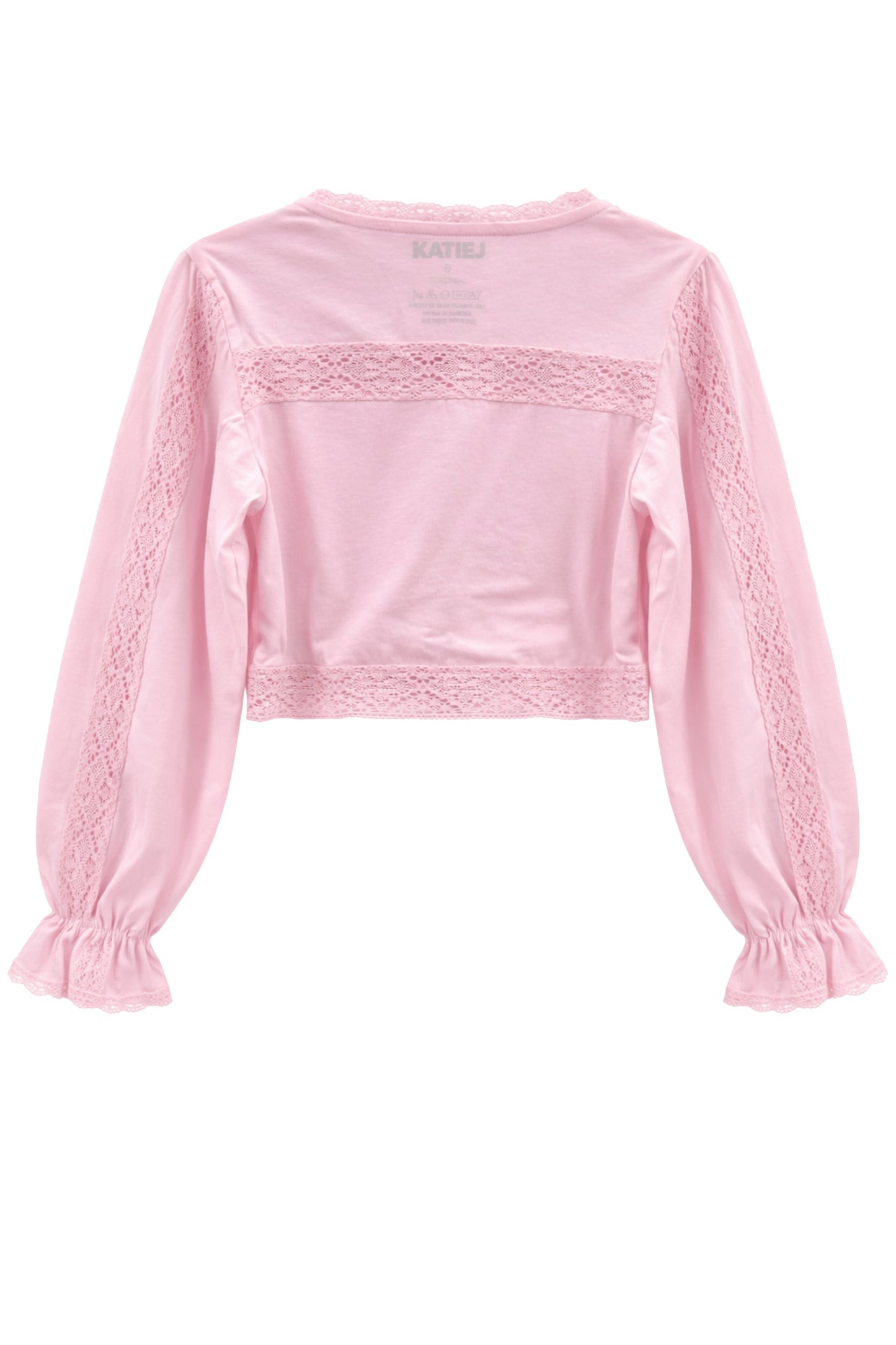 TWEEN ADDIE LACE TRIM TOP