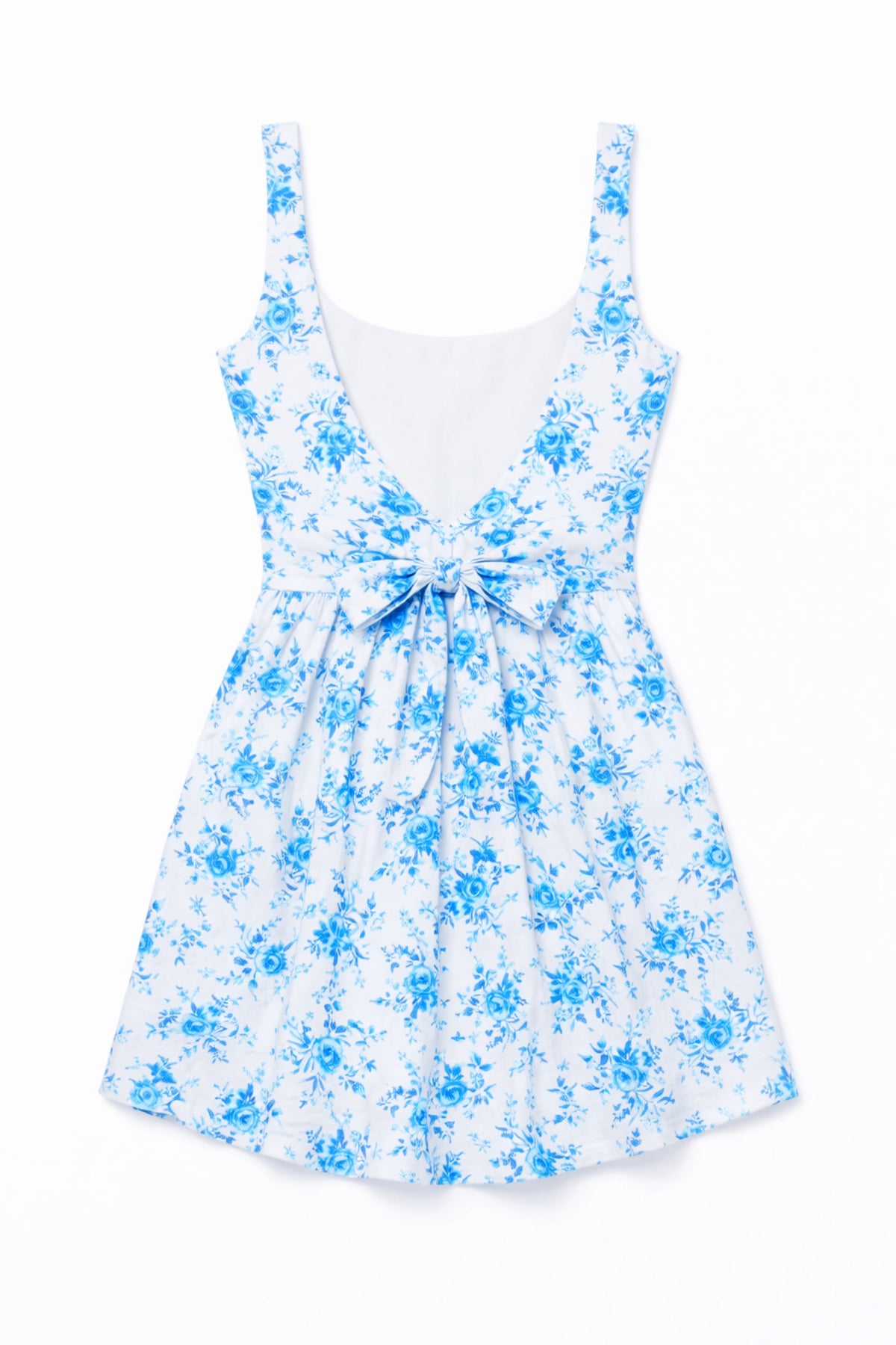 TWEEN BRENNA PRINTED LINEN DAY DRESS