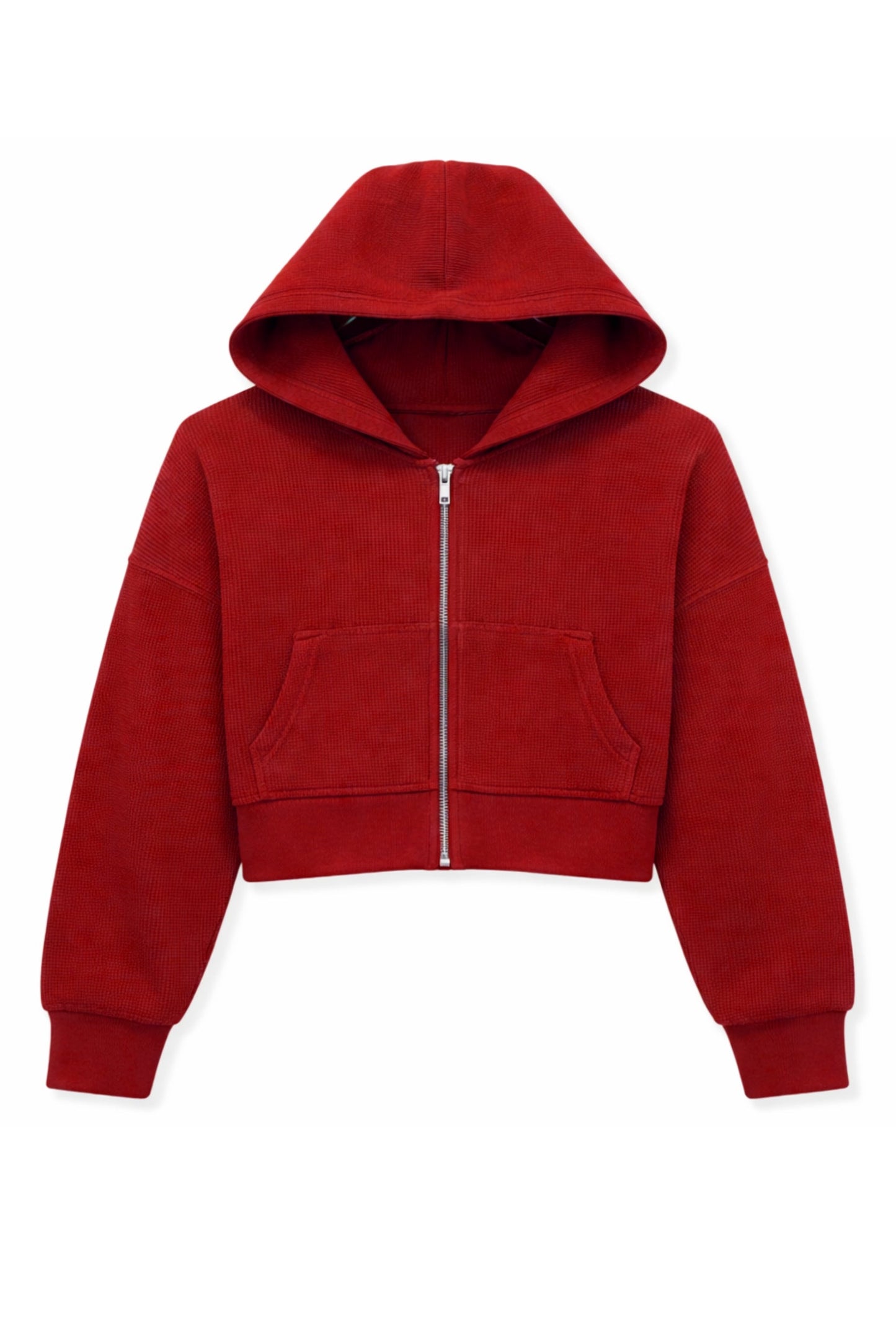 JUNIOR BRYNN CAMP WAFFLE LOUNGE HOODIE
