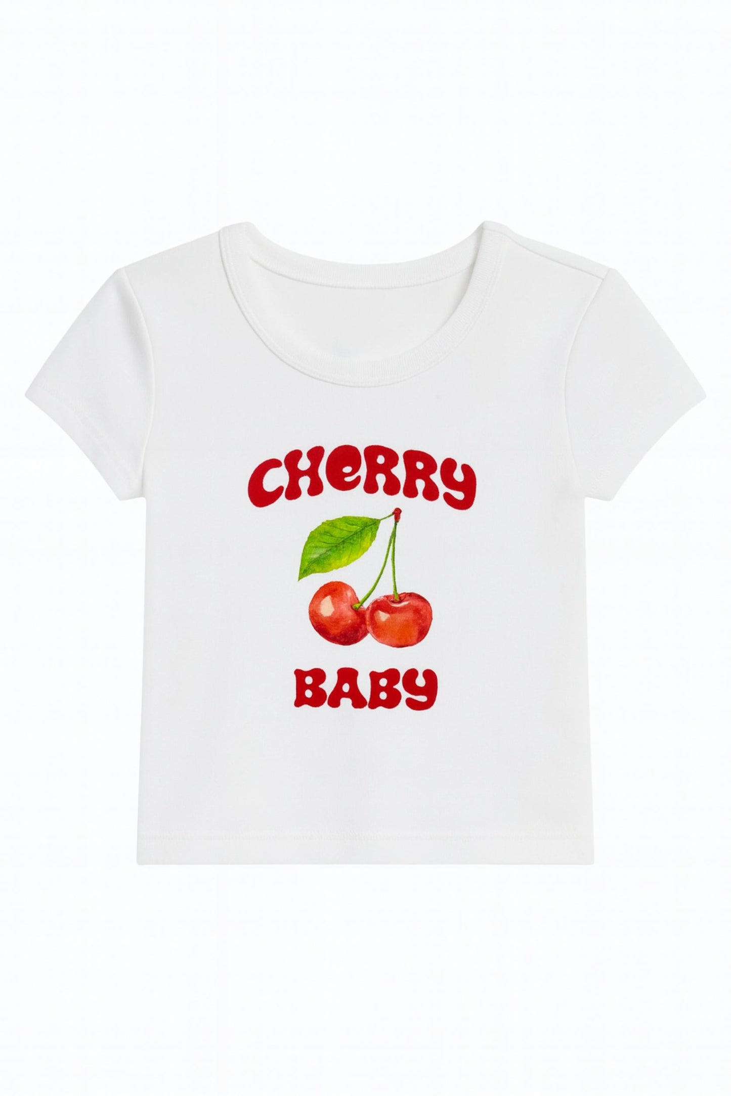 JUNIOR CHERRY BABY GRAPHIC TEE
