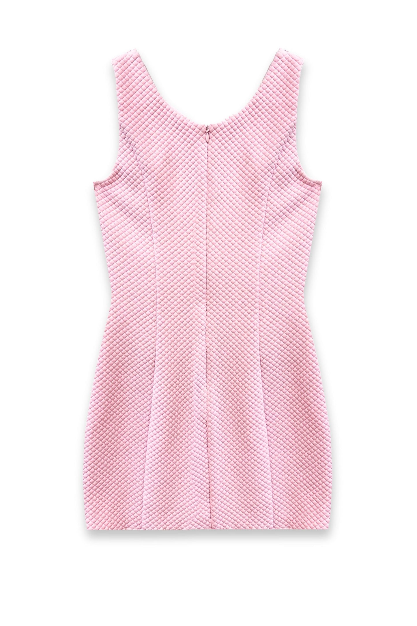 JUNIOR SHANNON STRETCH QUILTED SLEEVELESS DRESS - FINAL SALE