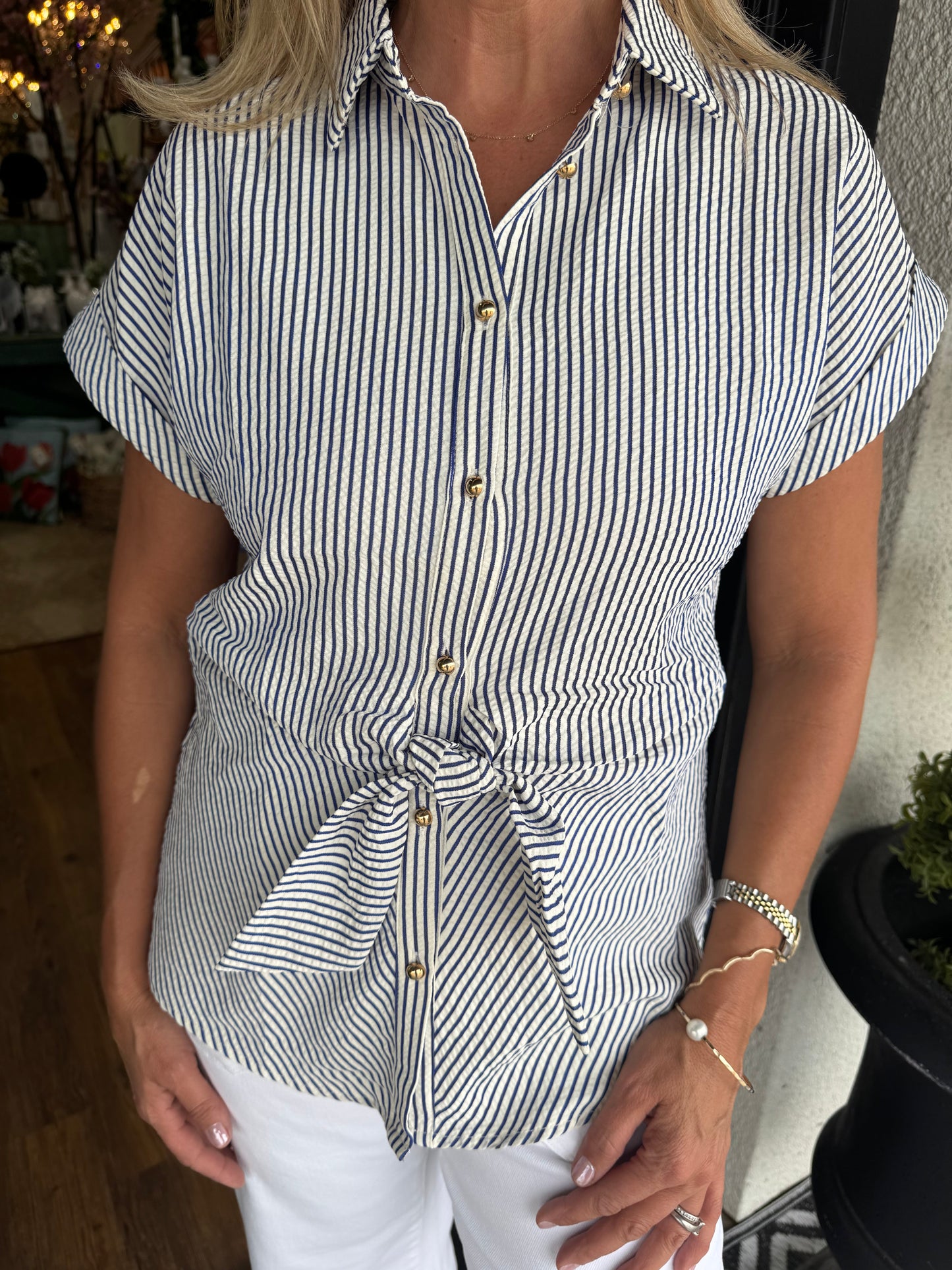 Alice Top - Navy