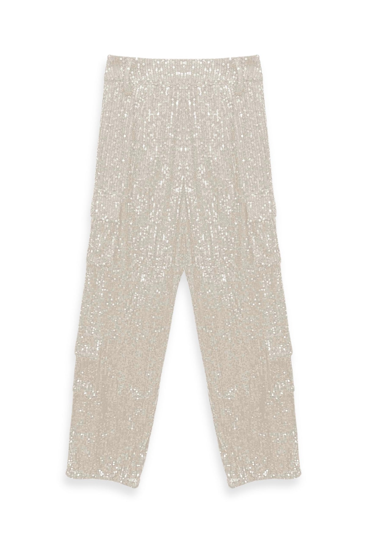 JUNIOR LEVI FULL SEQUIN CARGO PANT - FINAL SALE