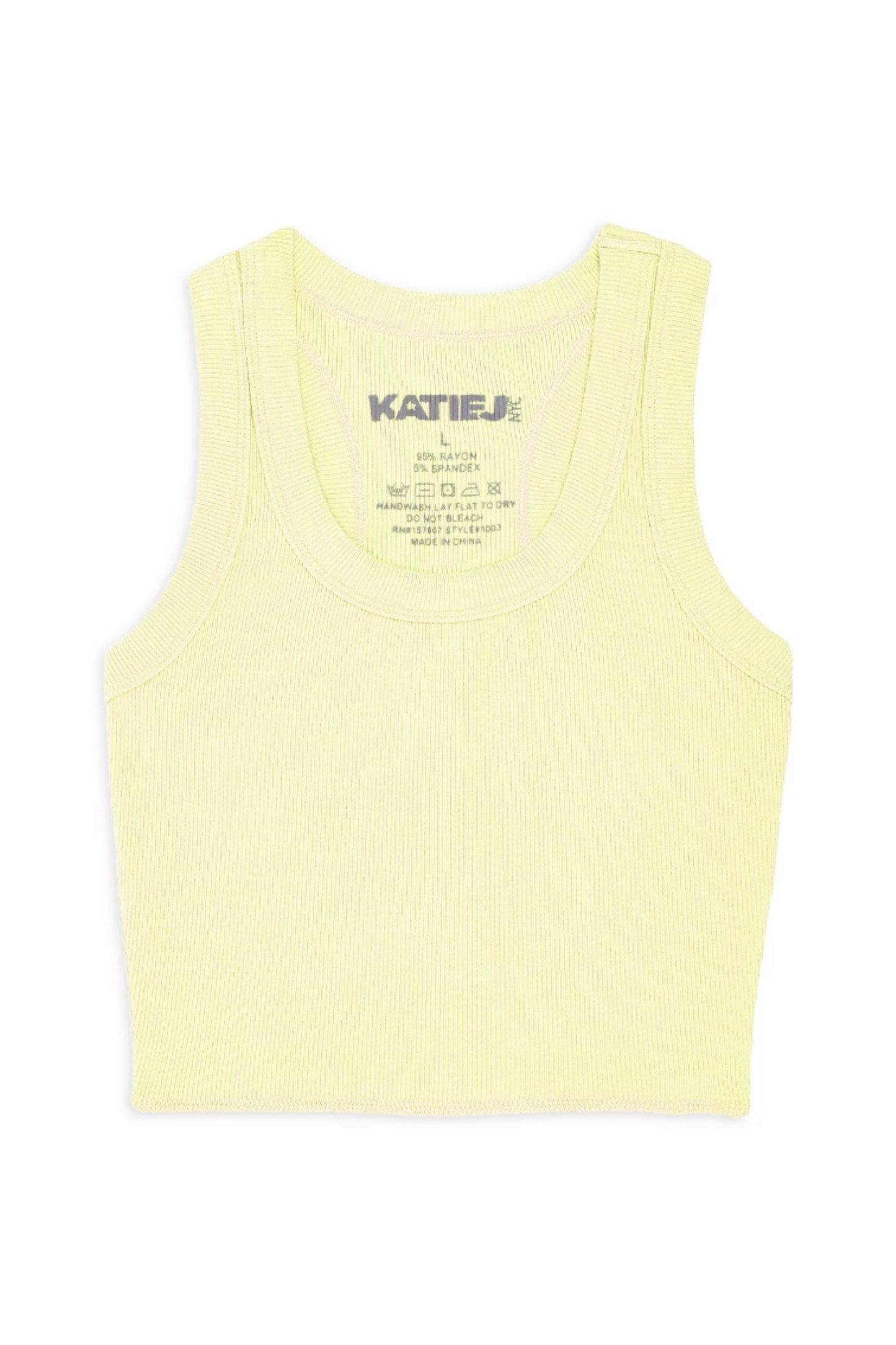 JUNIOR LIVI RIBBED TANK - FINAL SALE