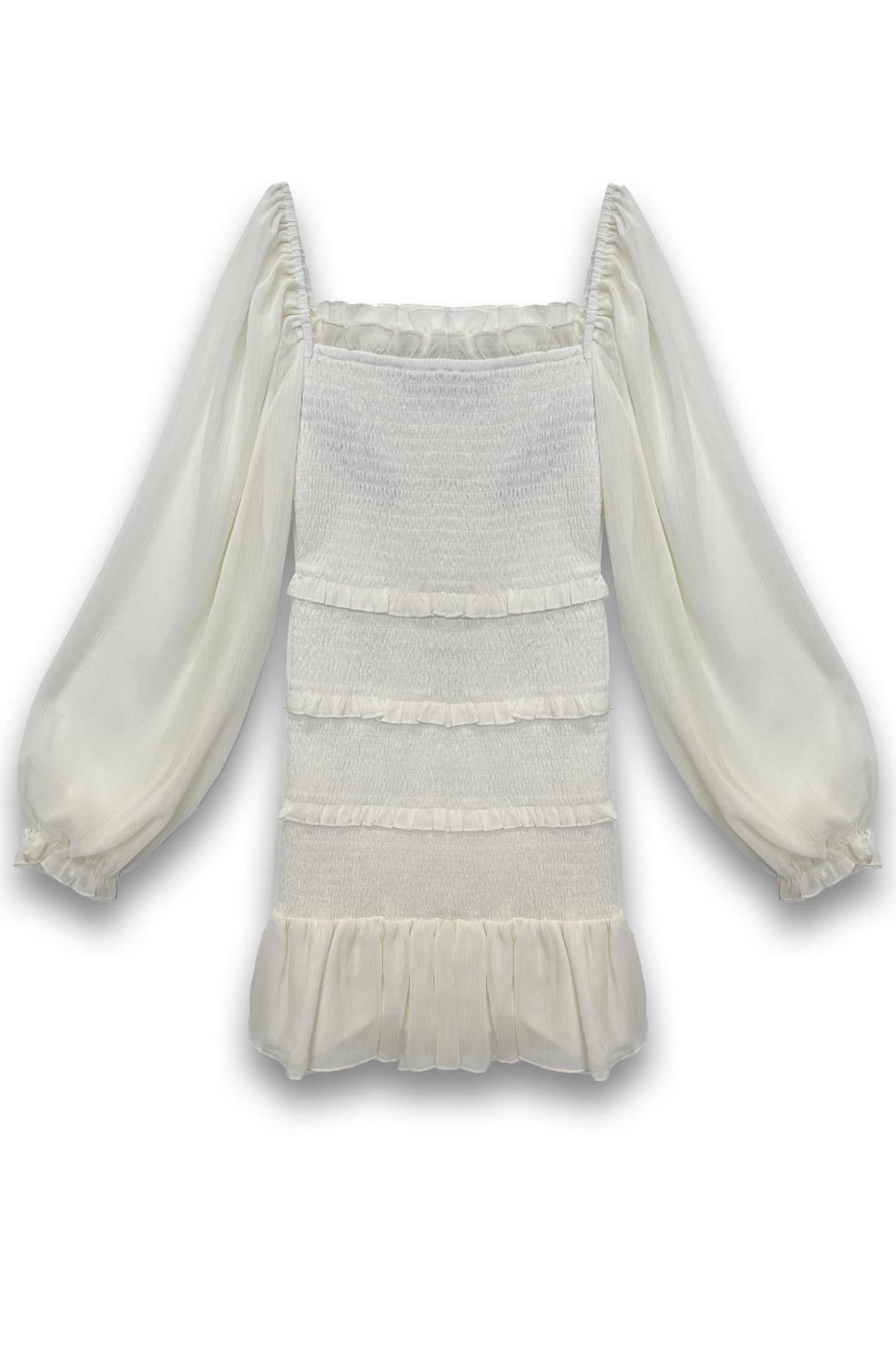 TWEEN LAILA SOLID DRESS WITH SHEER SLEEVES