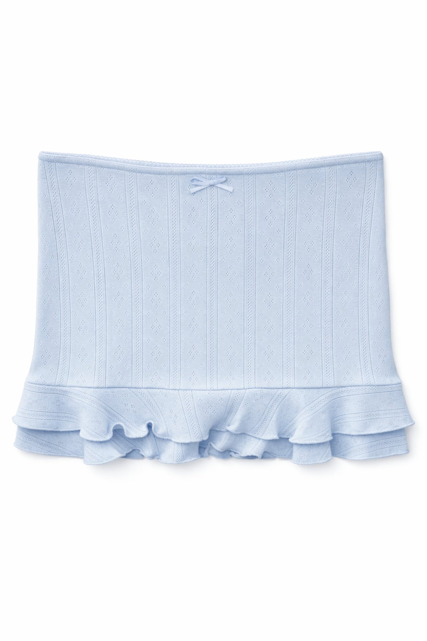 TWEEN MARINA SOLID JACQUARD SKIRT