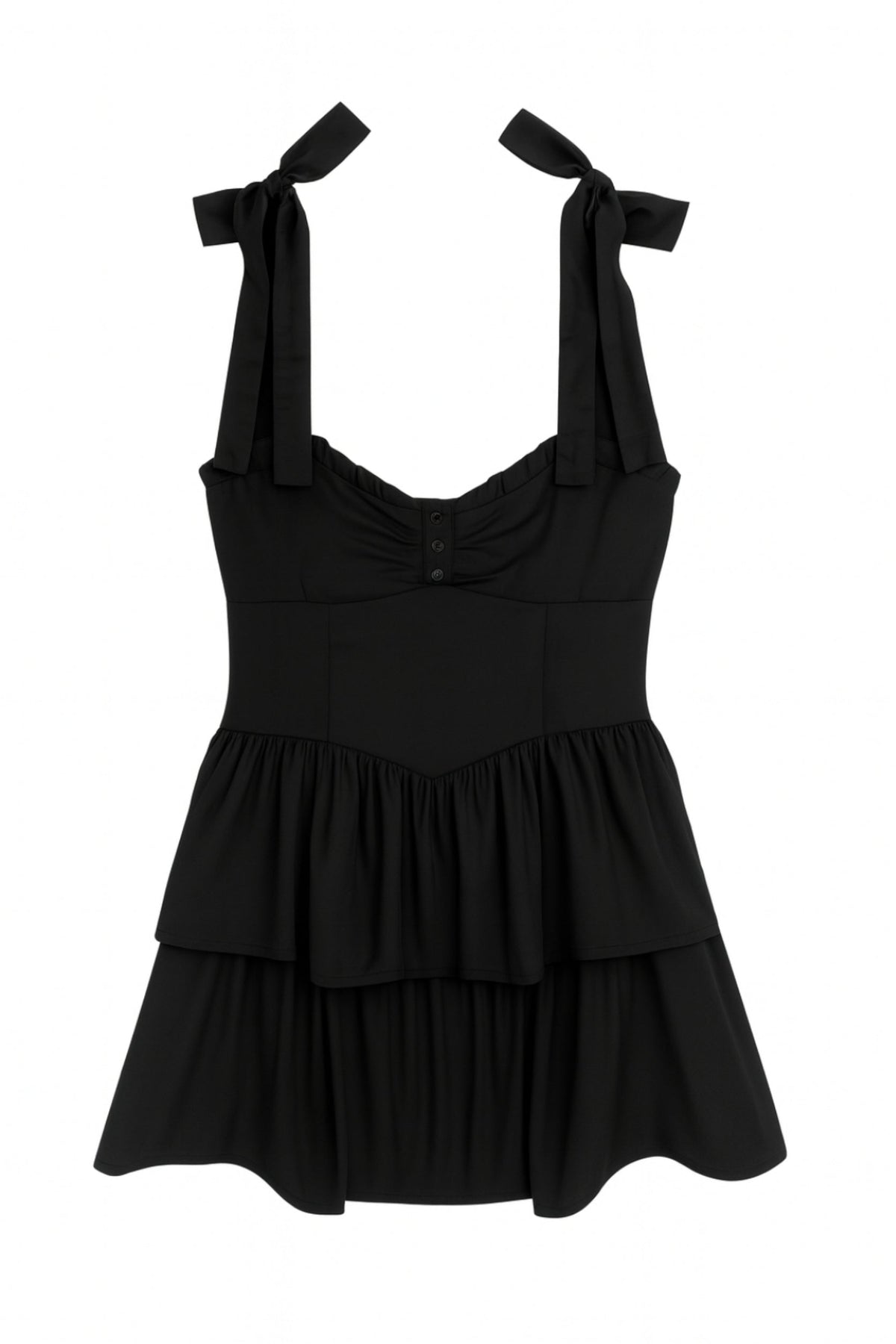 JUNIOR MASON SOLID DRESS