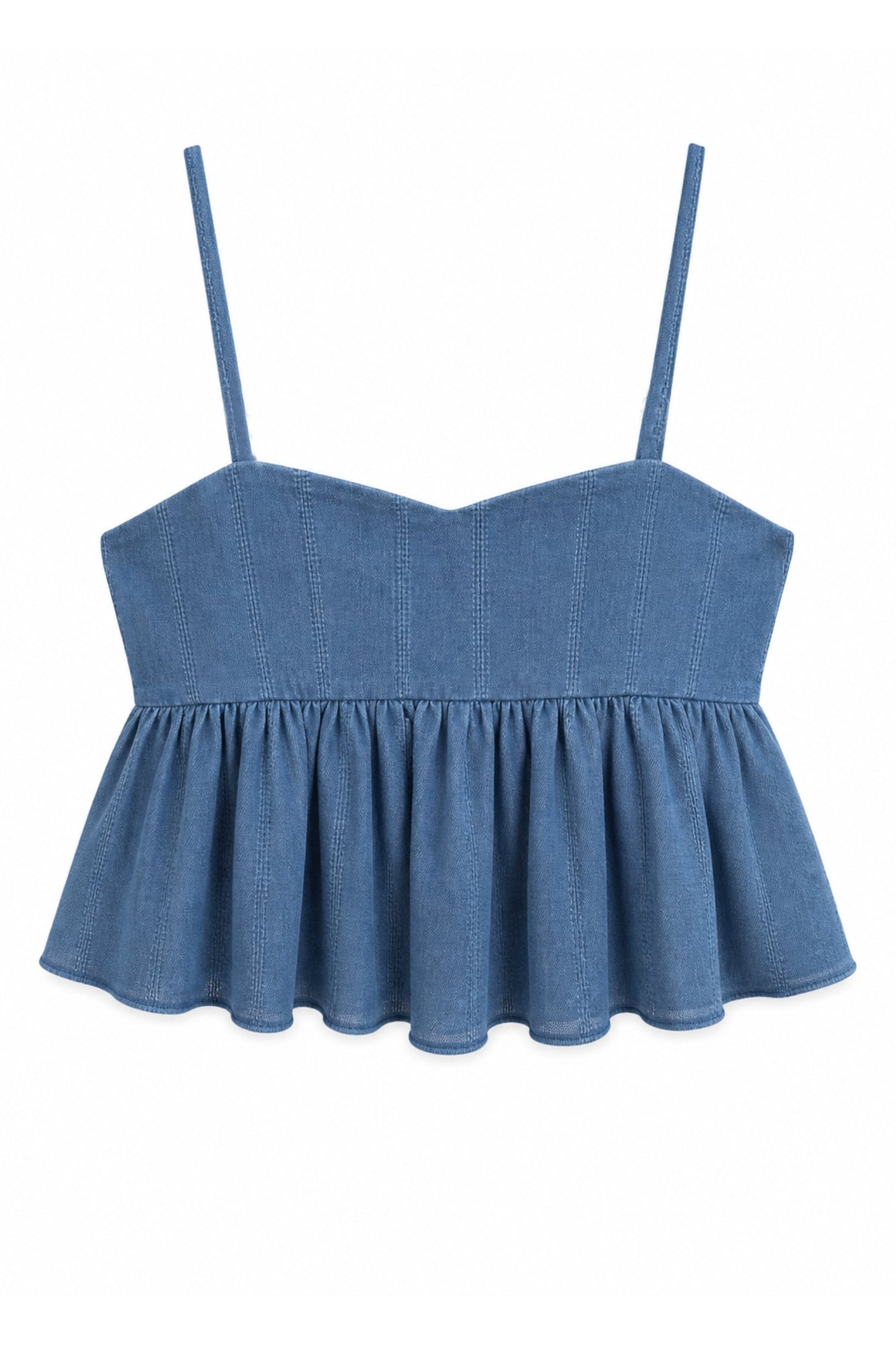 JUNIOR MEENA SOLID CROP TOP
