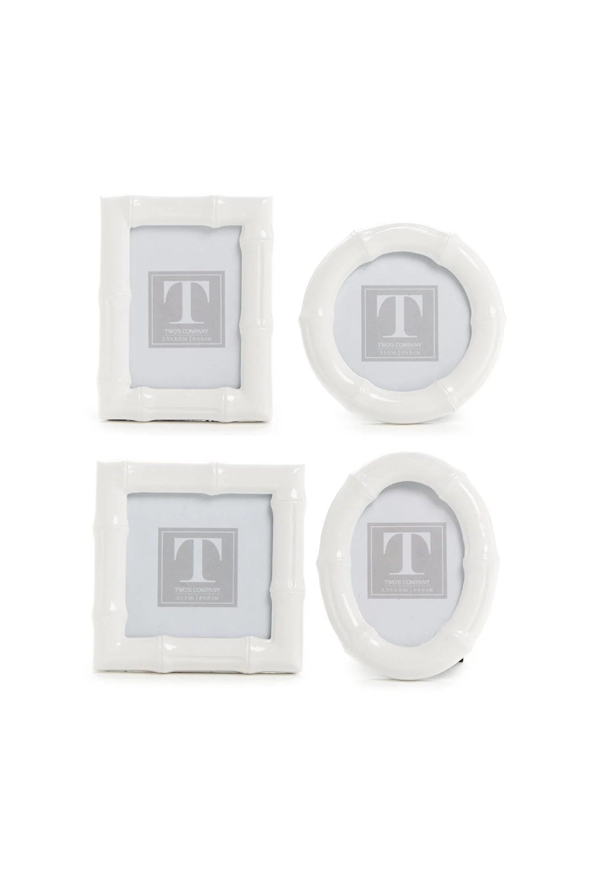 High Gloss Faux Bamboo Photo Frame