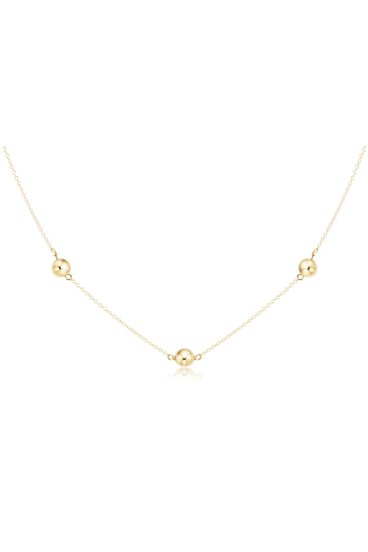 15” Choker Simplicity Chain Gold - Classic Gold 6mm