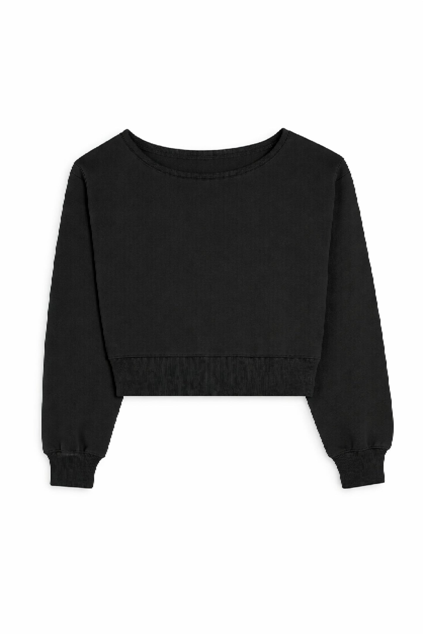 JUNIOR TRISTAN VINTAGE STYLE OFF SHOULDER CROP TOP