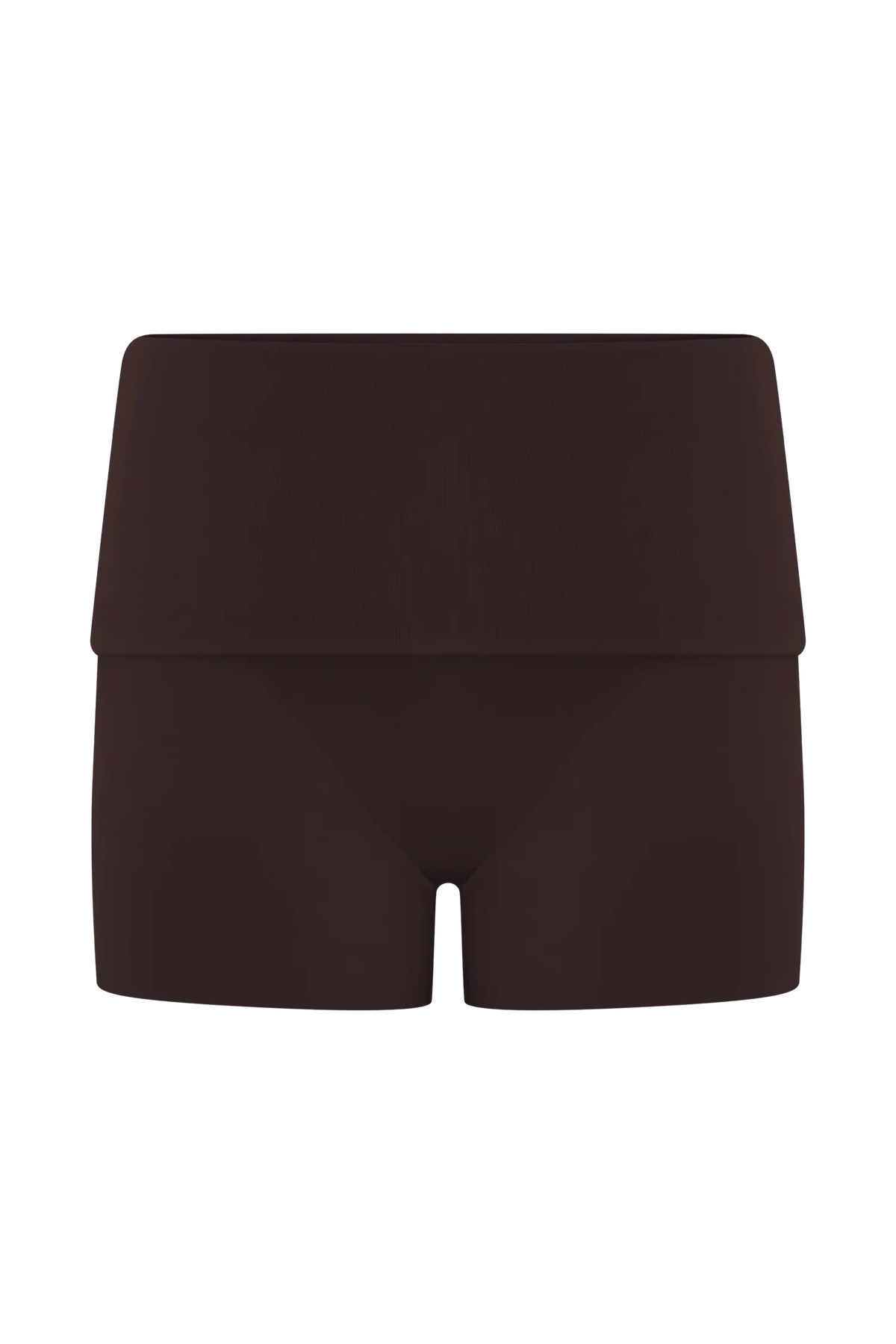 Birdie Fold Over Shorts Chocolate