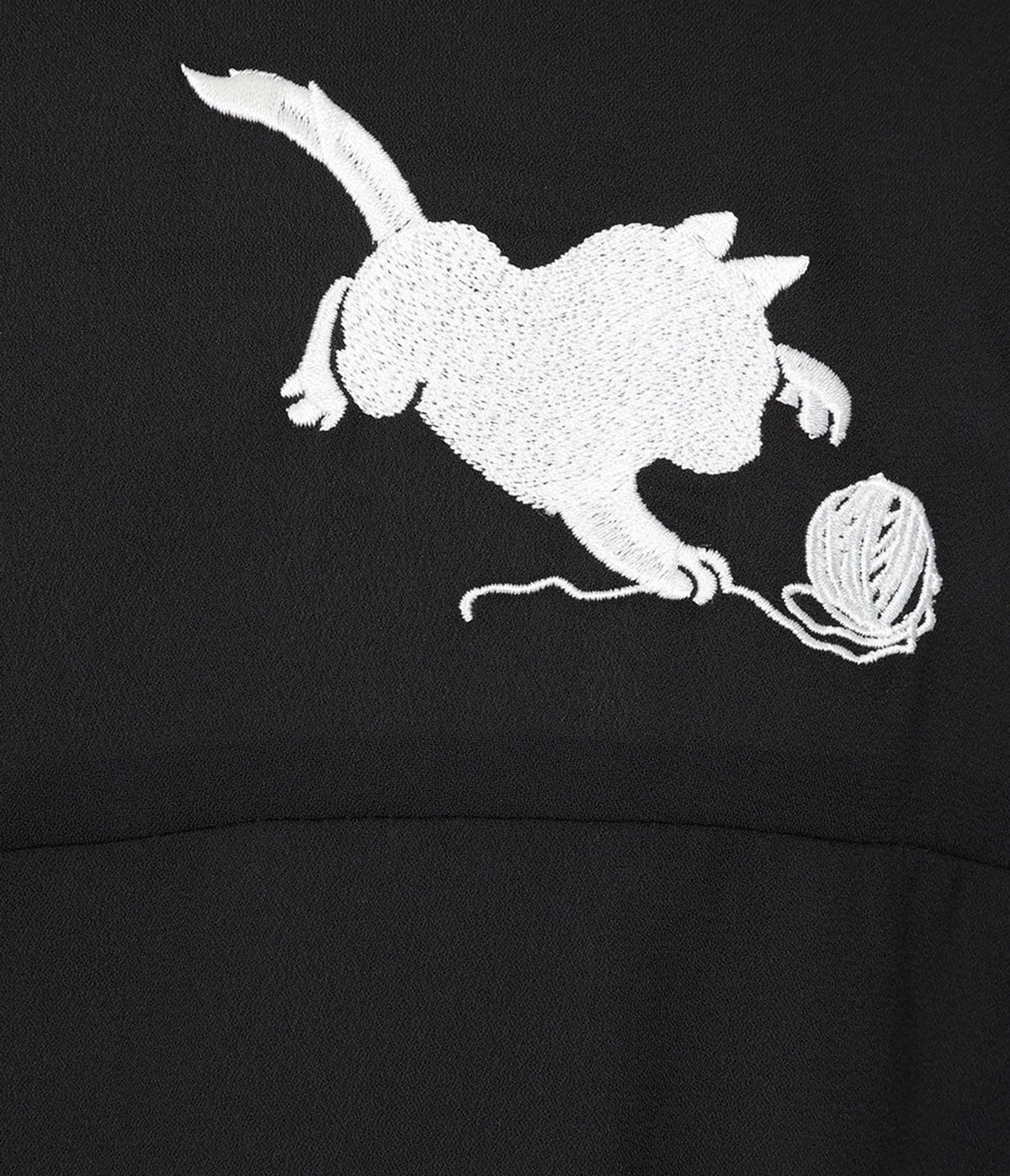 Banned Black & White Cat Sophie Blouse