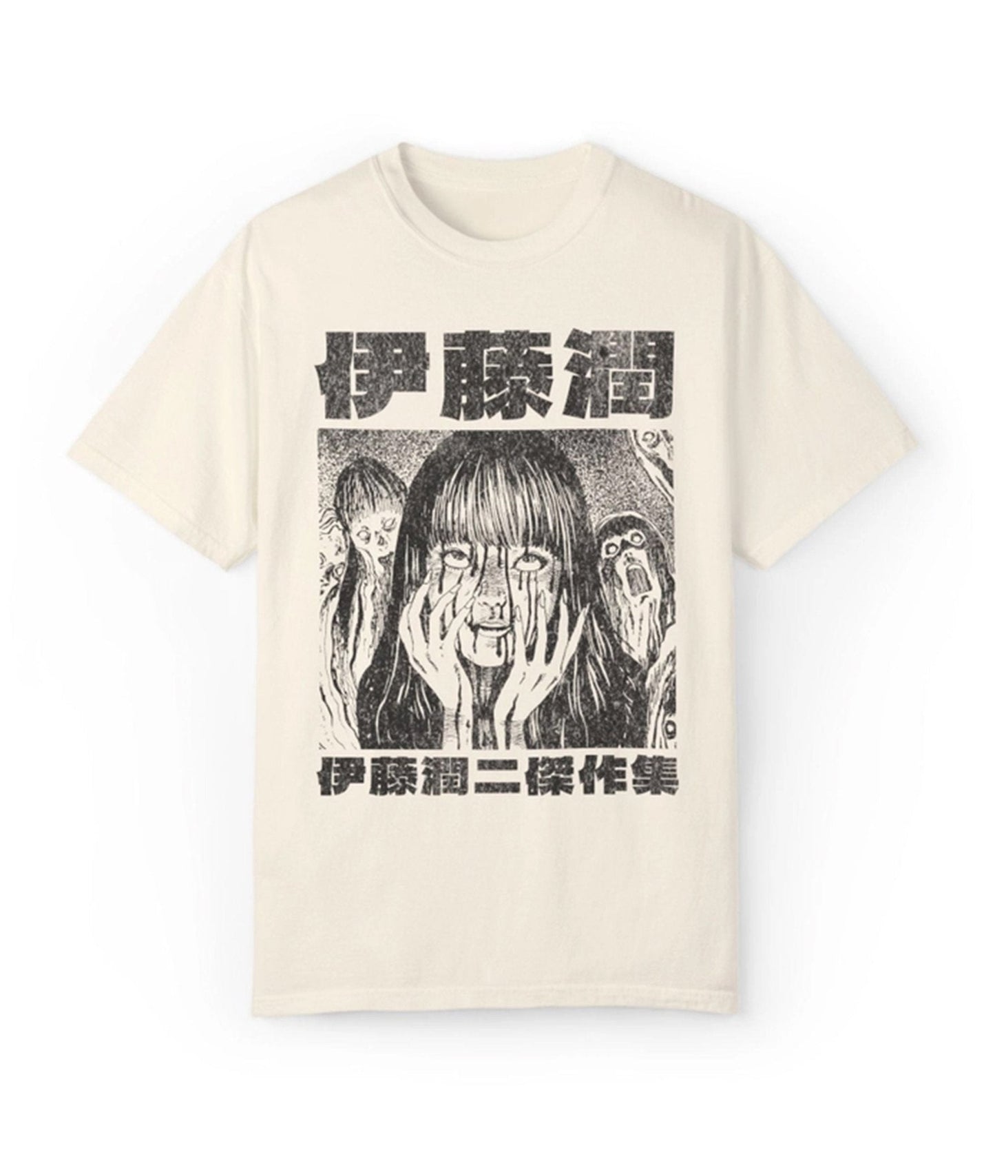 Ivory Horror Anime Unisex Graphic Tee