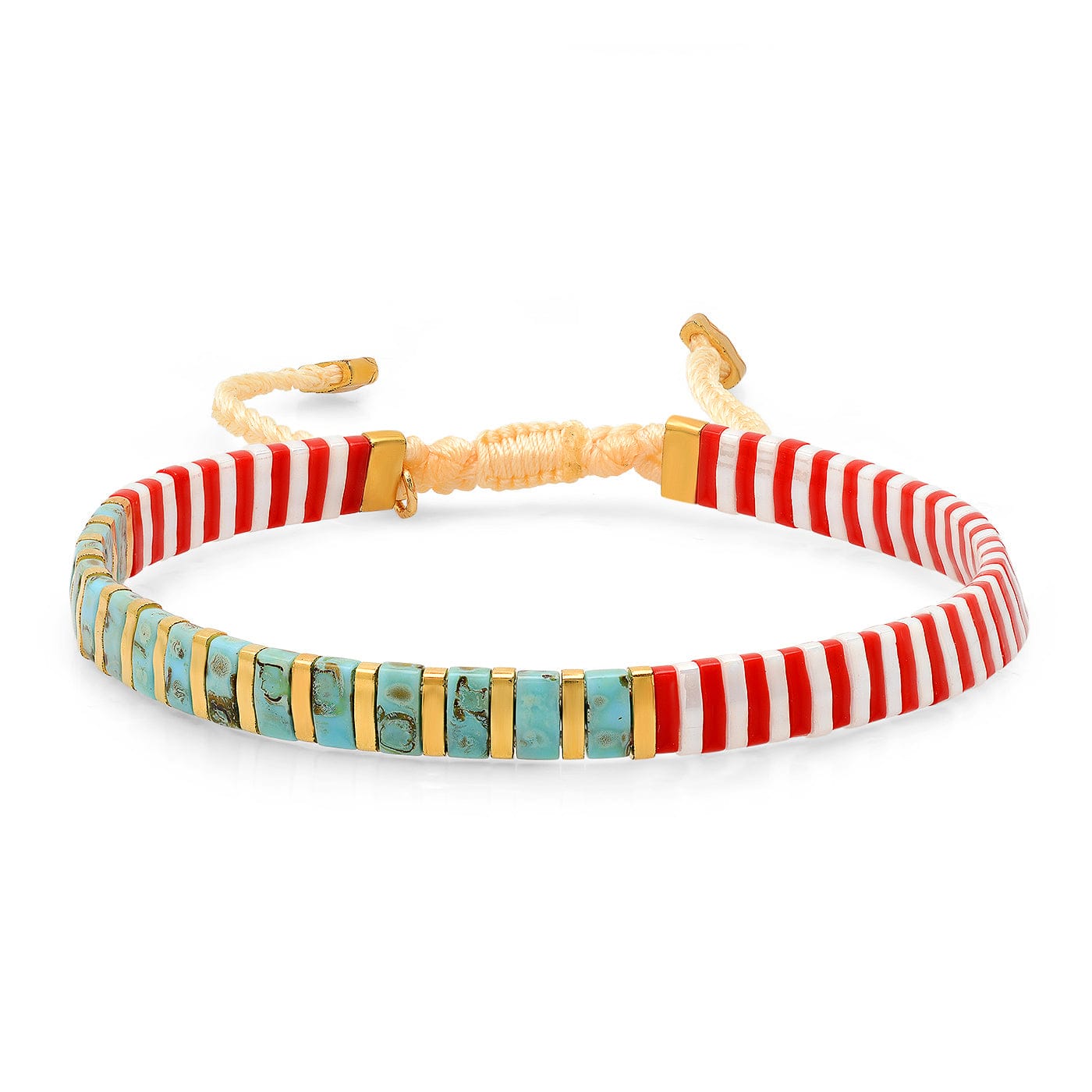 Parrot Stripe Mosaic Bracelet