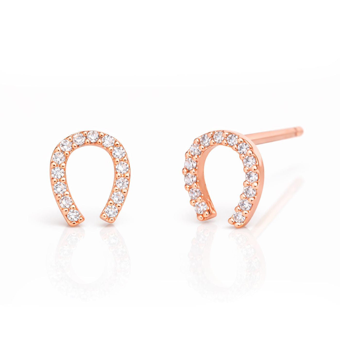 Mini Horseshoe Earrings
