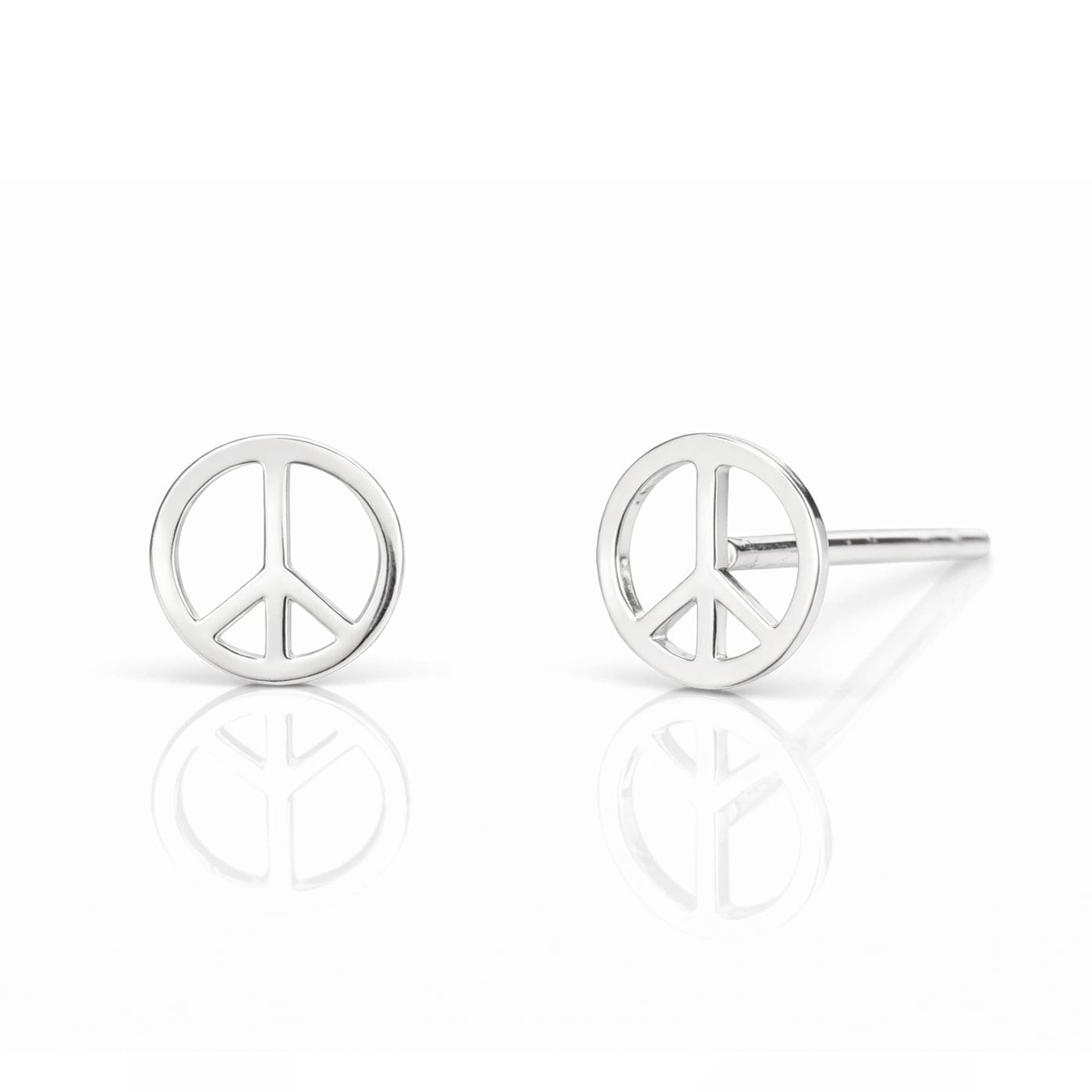 Peace Sign Studs
