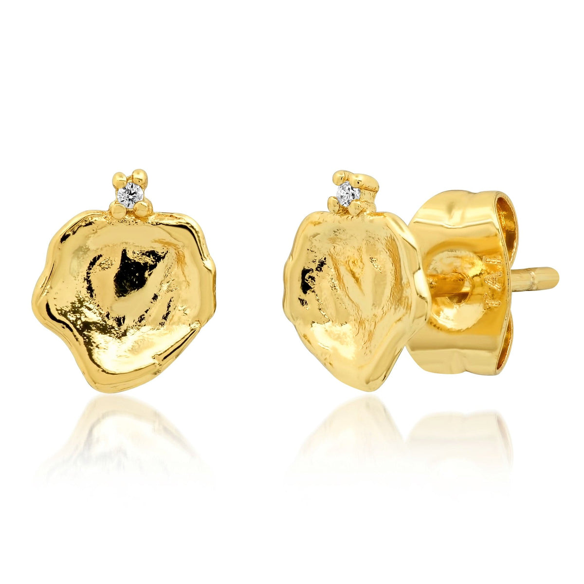 Textured Stud Earrings