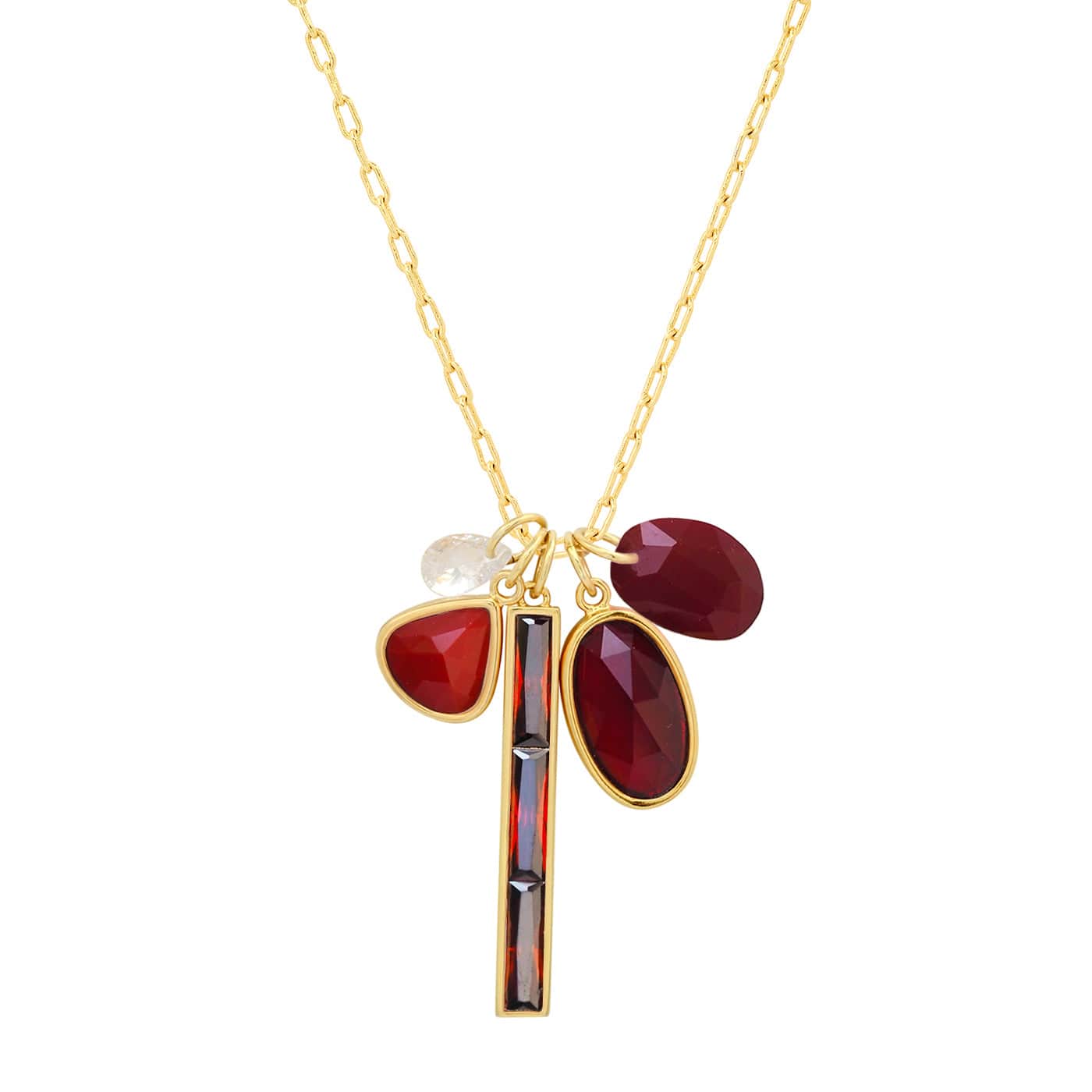 Birthstone Charm Necklace