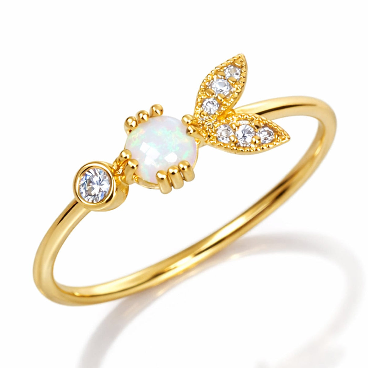 Opal Marquis Spark Ring