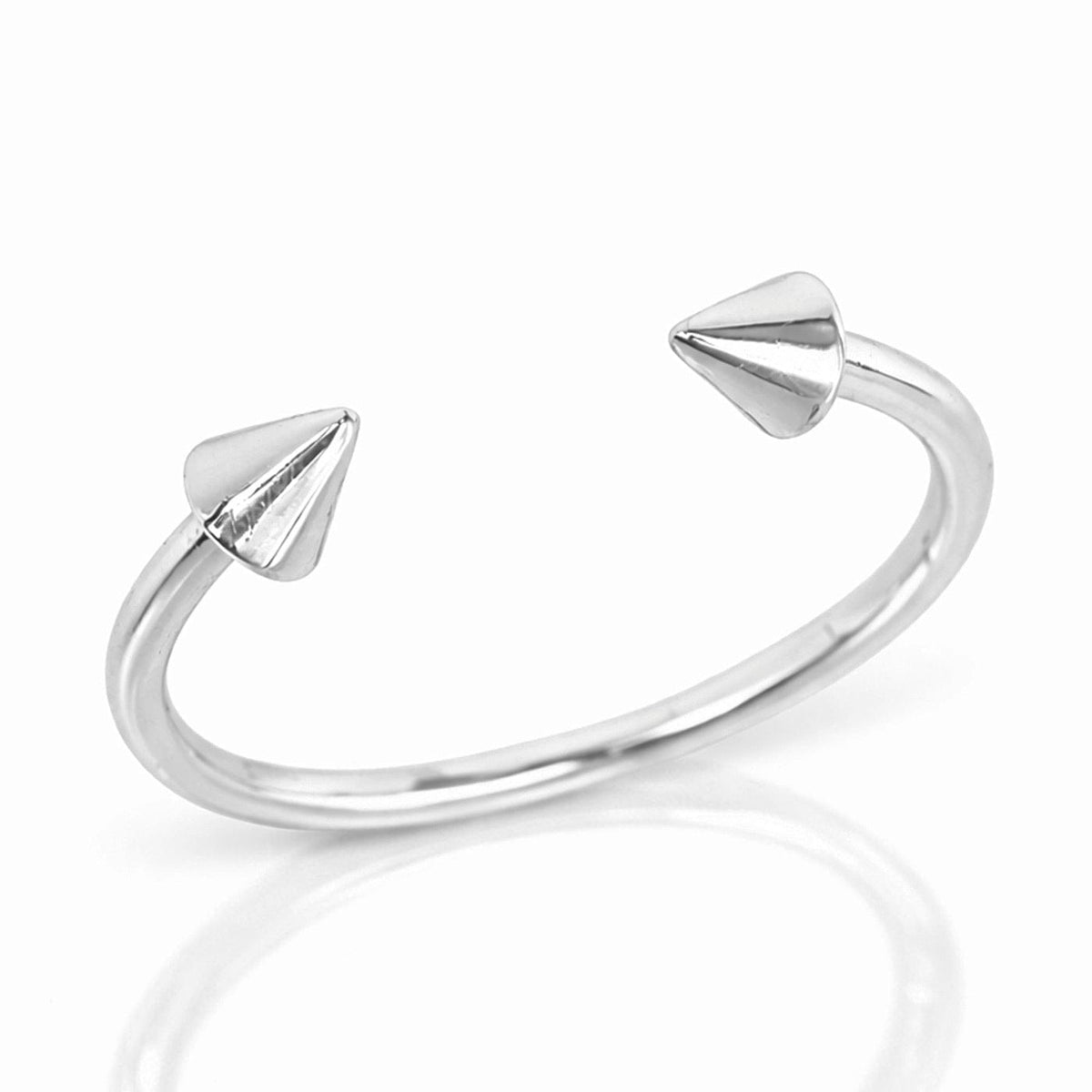 Silver Spike Ring