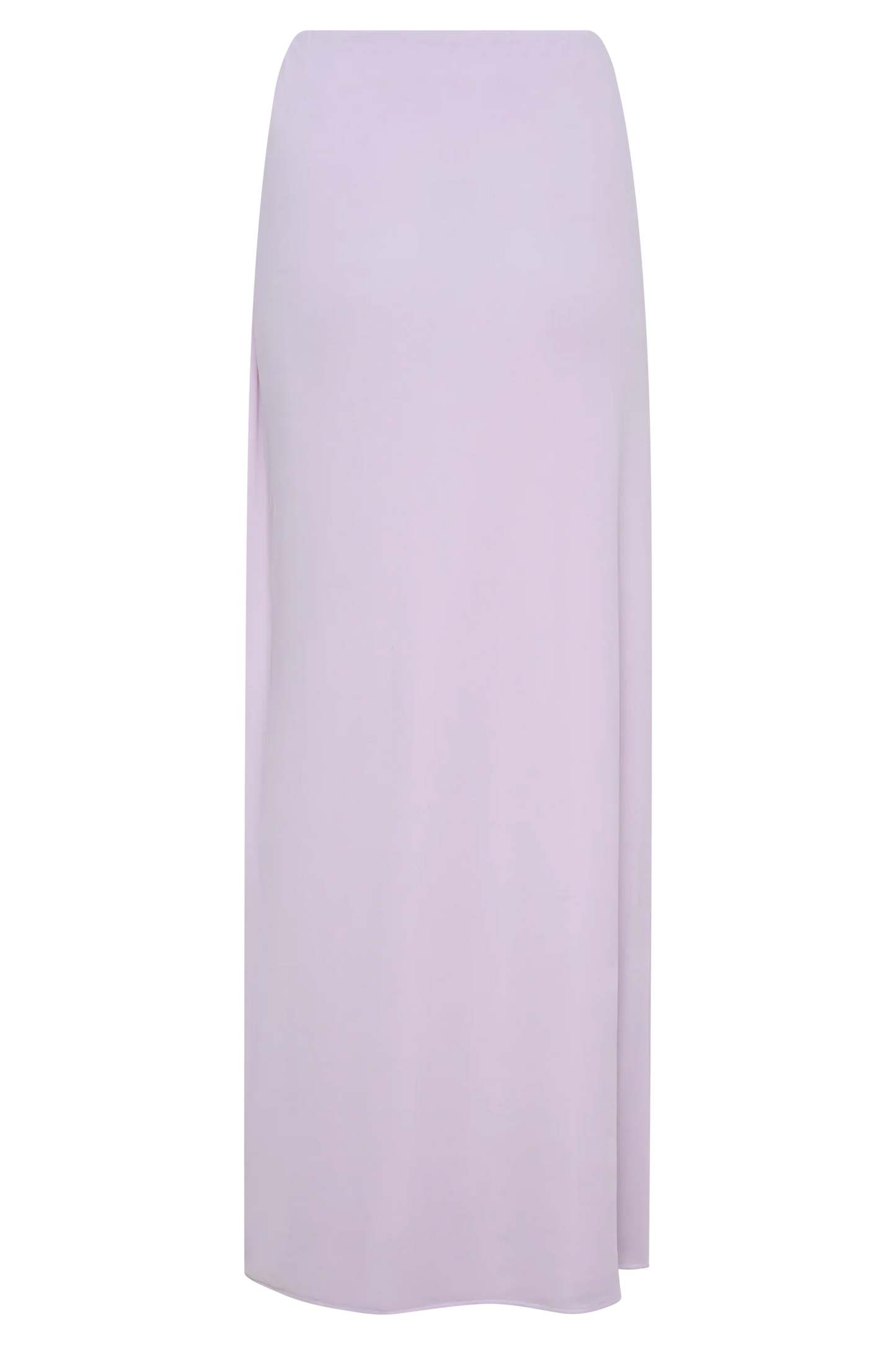 Bridget Slinky Maxi Skirt With Hardware Dusty Lilac