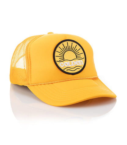 Golden Patch Trucker Hat