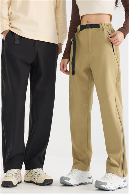 Waterproof Solid Zip Thermal Cargo Pants