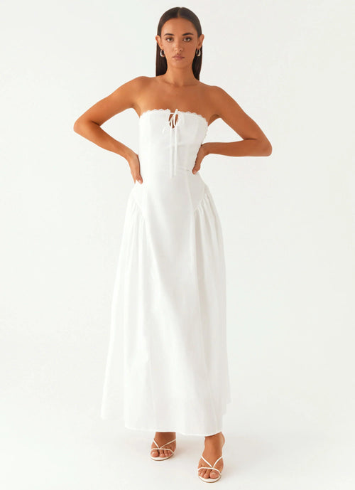 Burleigh Maxi Dress Ivory