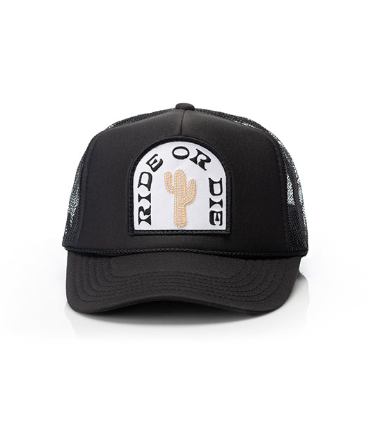 Ride or Die Patch Trucker Hat