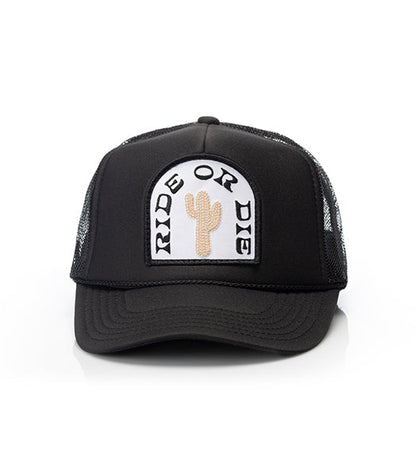 Ride or Die Patch Trucker Hat