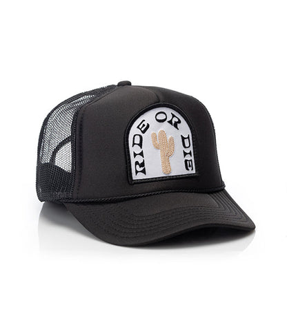 Ride or Die Patch Trucker Hat