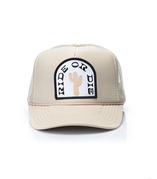 Ride or Die Patch Trucker Hat