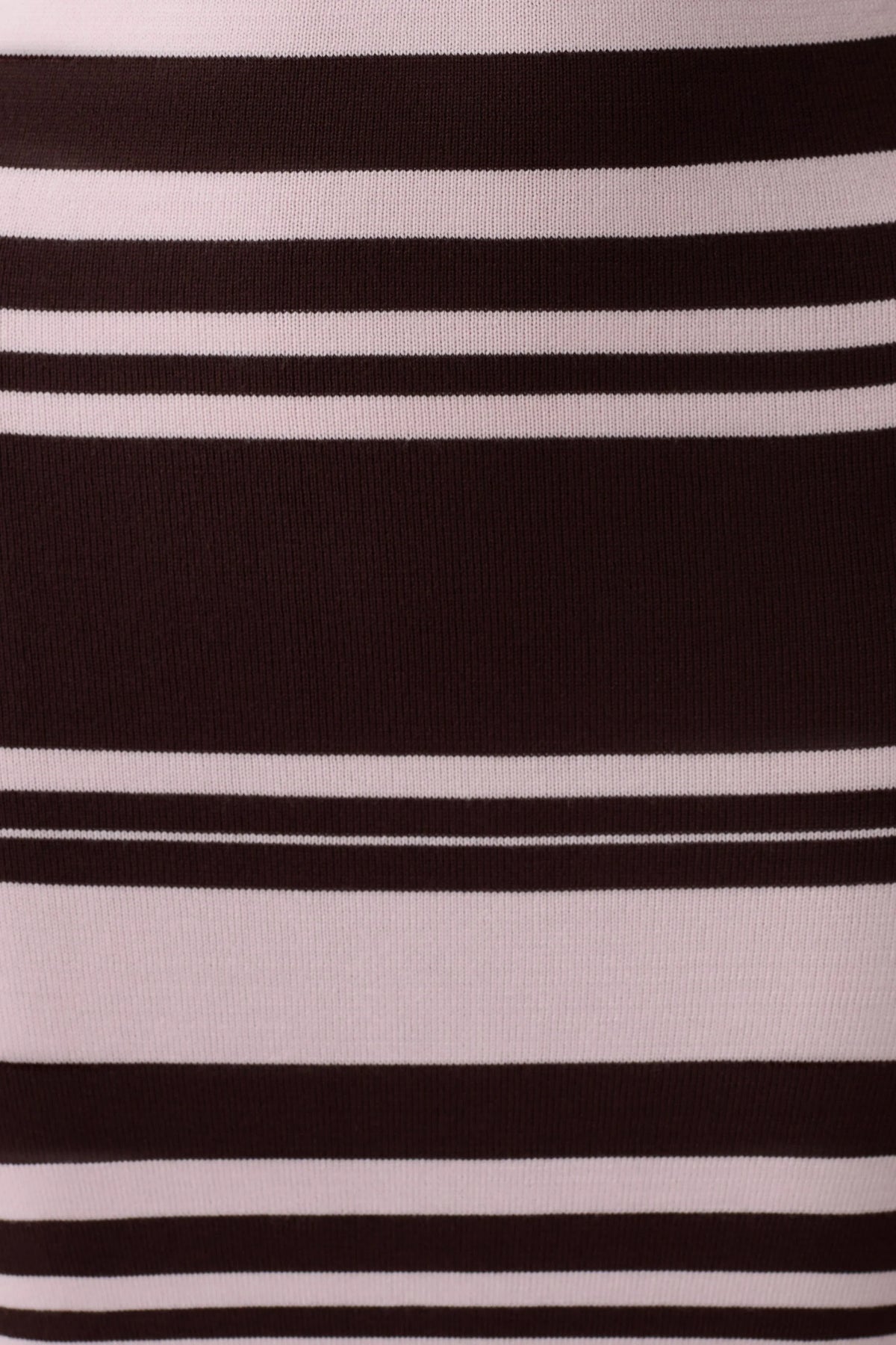 Brienne Stripe Midi Dress Pink Chocolate