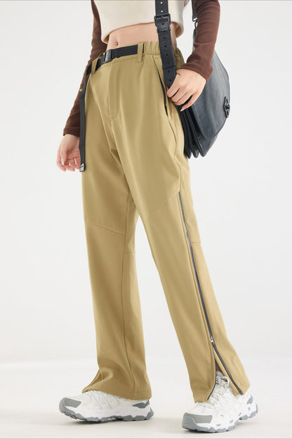 Waterproof Solid Zip Thermal Cargo Pants
