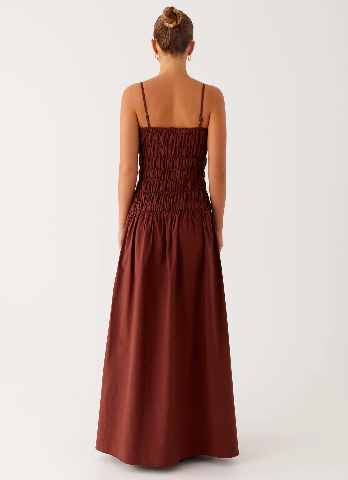 Brooke Maxi Dress Chocolate