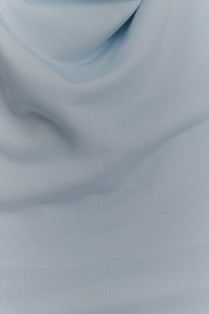 Calandra Slinky Halter Top With Hardware Pale Blue