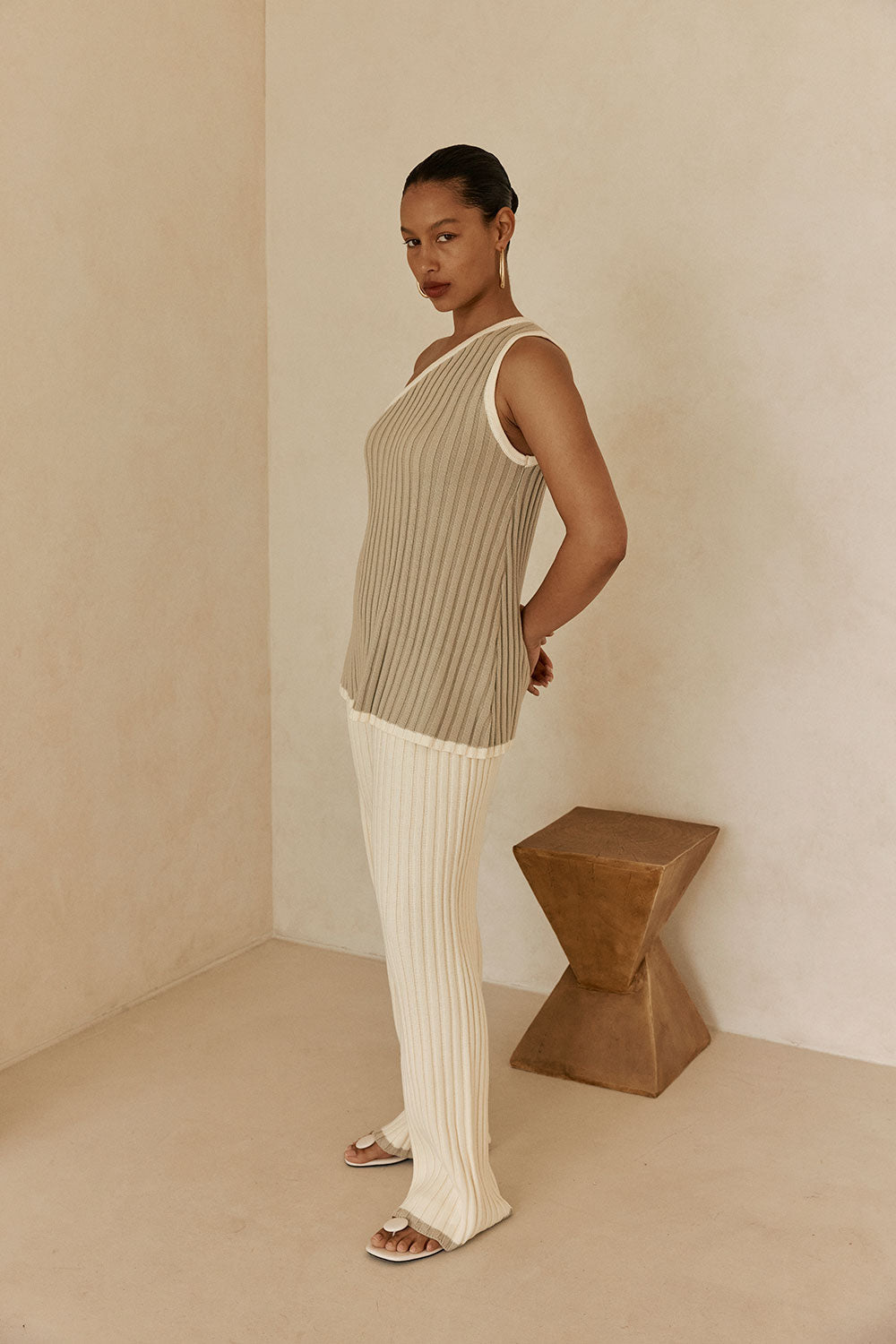 Aylani Top - Stone