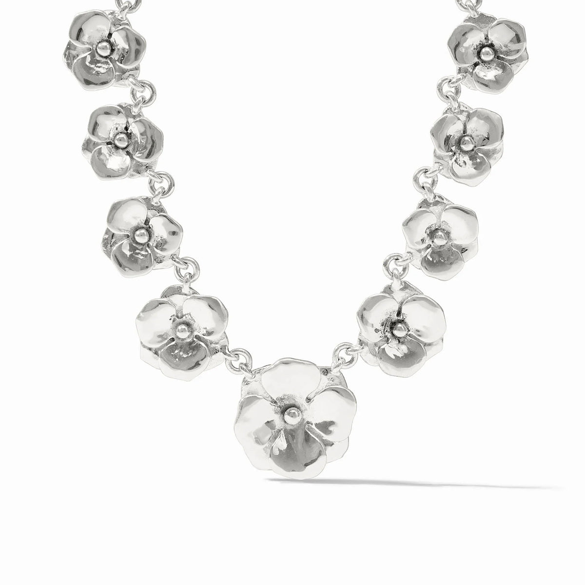 Bloom Demi Necklace - Silver