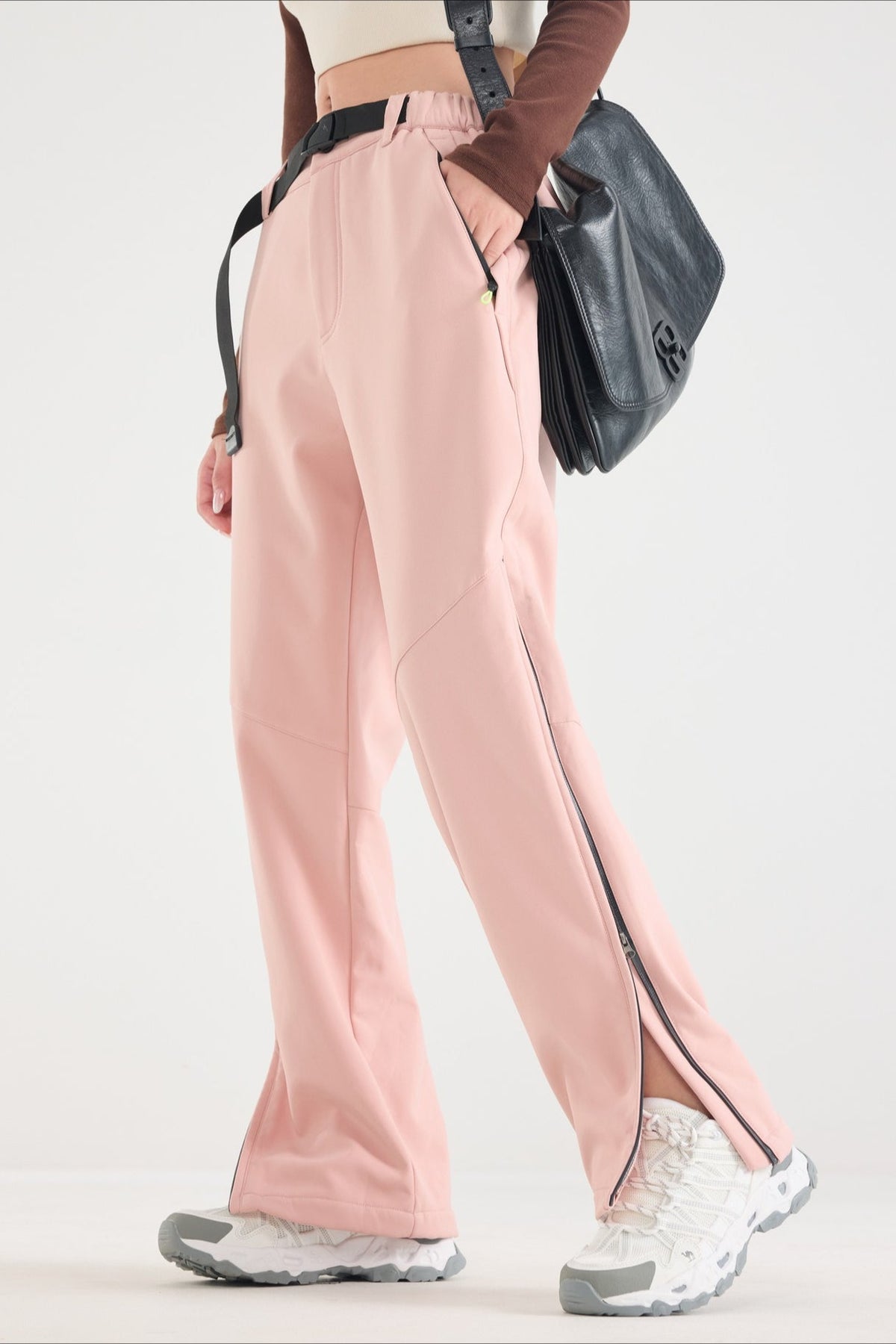 Waterproof Solid Zip Thermal Cargo Pants