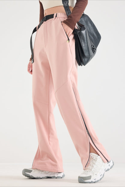 Waterproof Solid Zip Thermal Cargo Pants