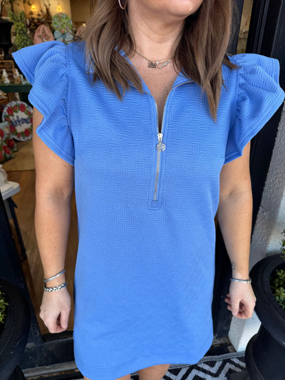 Paige Dress-Blue