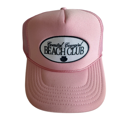 Coastal Cowgirl Beach Club Patch Trucker Hat