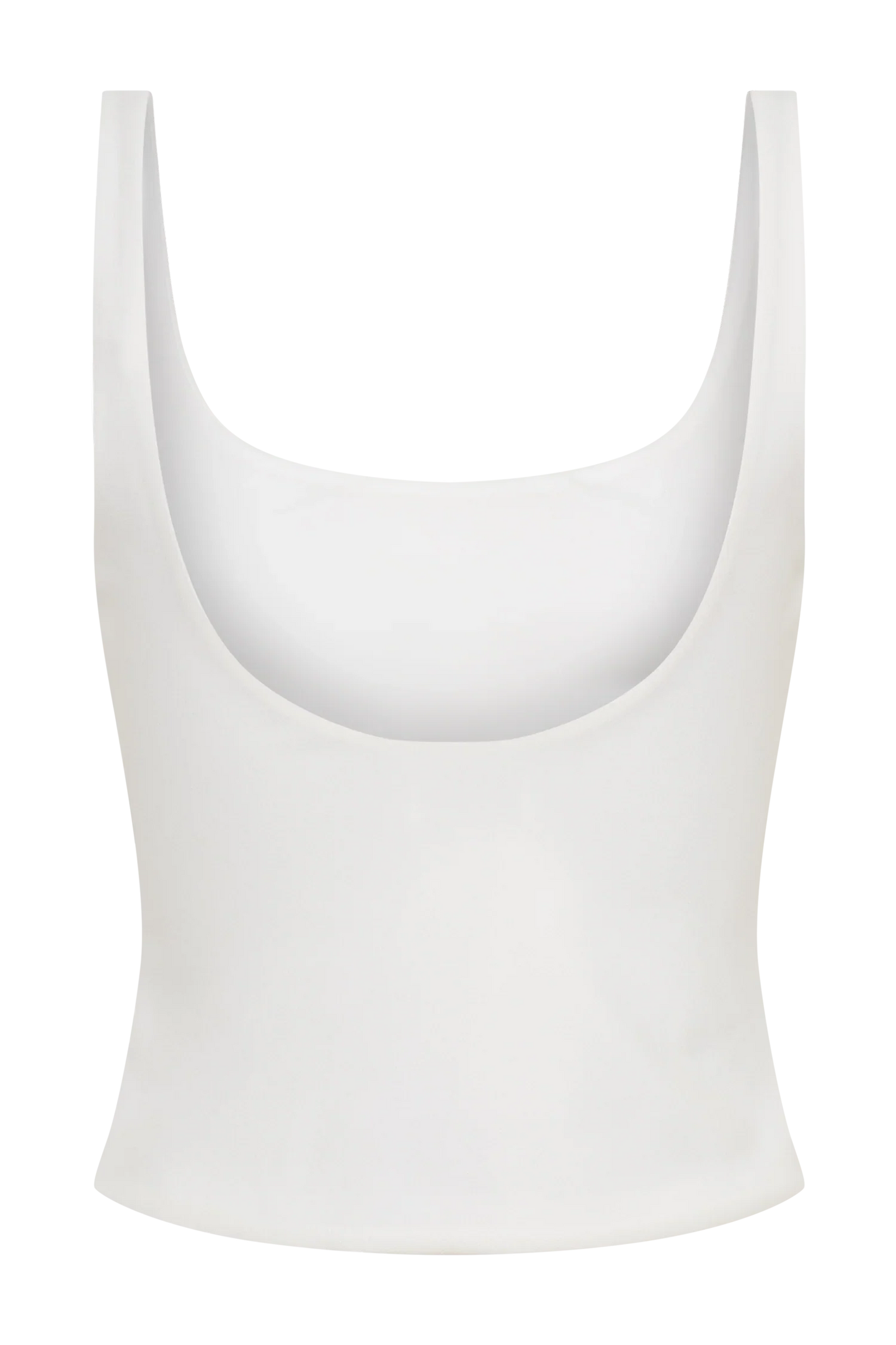 Blanca Stretch Crepe Cami Top White