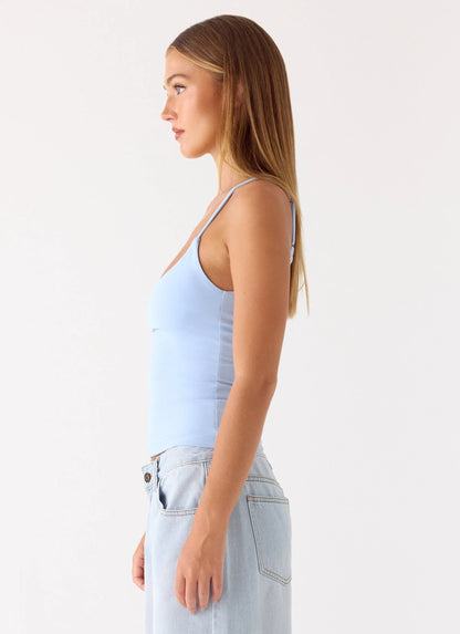 Blondie Tank Top Blue
