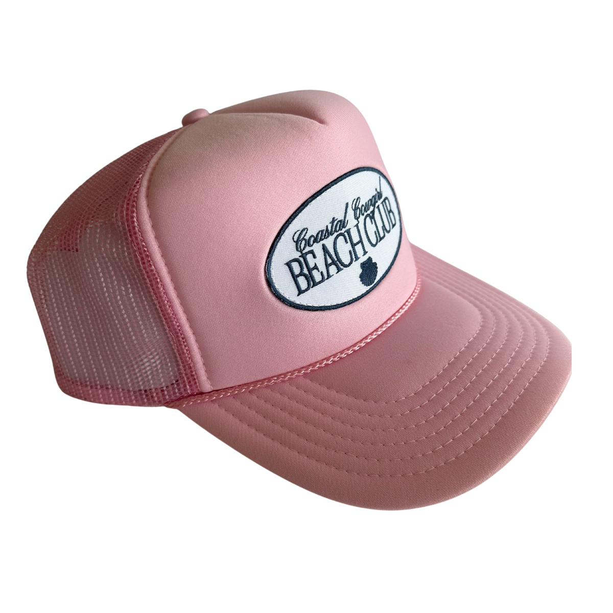 Coastal Cowgirl Beach Club Patch Trucker Hat